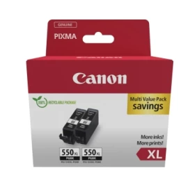 Canon PGI-550XL PGBK (6431B010) Rašalinių kasečių komplektas, Juoda