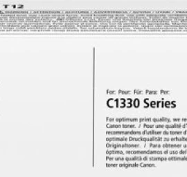 Canon Toner T12 (5098C006) Lazerinė kasetė, Juoda