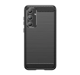 carbon Case Dangtelis samsung Galaxy A55 - Juodas