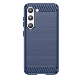 carbon Case Dangtelis samsung Galaxy S23+ - Lankstus Silikoninis Anglies Mėlynos Spalvos Dangtelis carbon Case Dangtelis samsung Galaxy S23+ - Lankstus Silikoninis Anglies Mėlynos Spalvos Dangtelis