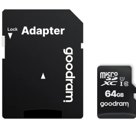 Card memory GoodRam M1AA-0640R12 (64GB; Class 10; + adapter)