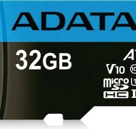Card memory with adapter ADATA Premier AUSDH32GUICL10A1-RA1 (32GB; Class 10, V10; + adapter)