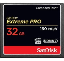 Card SanDisk Extreme Pro SDCFXPS-032G-X46 (32GB; Class 10, Class U3, V10)