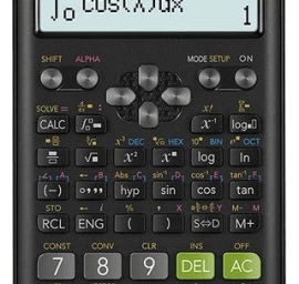CASIO CALCULATOR SCIENTIFIC FX 991ES PLUS 2 BLACK, 12-DIGIT DISPLAY