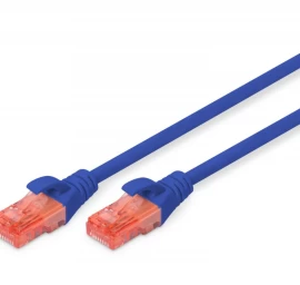 CAT 6 U-UTP patch cable  2m blue