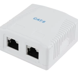 Cat6 Ftp Tinklo Lizdas Su 2 Prievadais