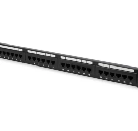 CAT6 patch panel unshiel ded 24-port RJ45 LSA 1U