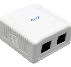 Cat6 Utp Tinklo Lizdas 2 Prievadai
