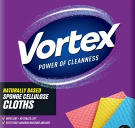 Celiuliozės šluostės VORTEX 3 vnt