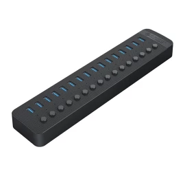 Centratorius Ct2u3-16ab Su 16x Usb-a Jungikliais - Juodas