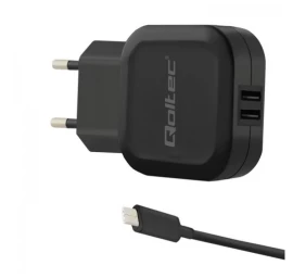 Charger mains Qoltec 50188 (3400 mA; 17W; USB, USB typ C)