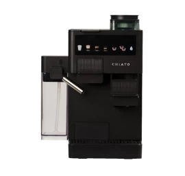 CHiATO coffeePLAY 5-in-1 kavos aparatas su malūnėliu ir pieno sistema - juodas