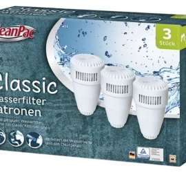 cleanpac, classic, Filtrų Kasetės, 3 Vnt. (vokietijos Produktai).
