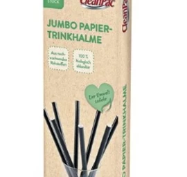 Cleanpac, Jumbo, Popieriniai šiaudeliai, 30 Vienetų (vokietijos Produktai).