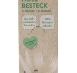 Cleanpac, Medinių Stalo įrankių Rinkinys, 20 Dalių (vokietijos Produktas).