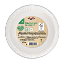 cleanpac, Popierinis Salotų Dubuo, 8 Vnt. (vokiečių Produktas).