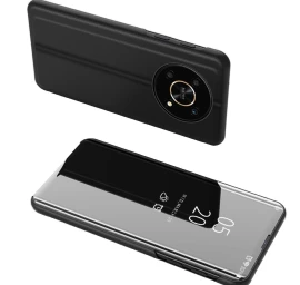 clear View Dėklas Honor X9 / X9 5g / X30 / Magic4 Lite Flip Cover Black