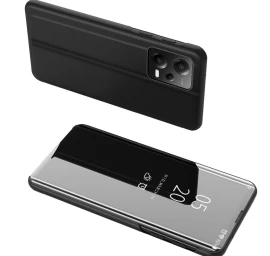 clear View Dėklas xiaomi Redmi Note 12 Pro / poco X5 Pro 5g Flip Cover Black