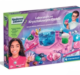 Clementoni 50398 Science Fun Lab Crystals Dekoratyvinė Laboratorija