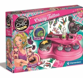 Clementoni Crazy Chic. Beprotiškos Tatuiruotės 18771