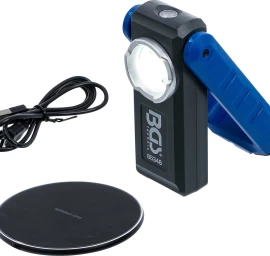 COB LED dirbtuvių lempa su magnetu ir kabliu | sulankstoma | su belaidžio įkrovimo funkcija (85348)