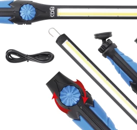 COB-LED / UV darbo lempa | itin plokščio tipo (9767)
