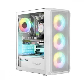 Computer cases PORTOS   ARGB MIDI White