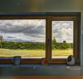 Mediniai langai kaustyti aliuminiu | ZYLE FENSTER