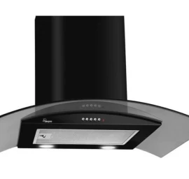 Cooker hood chimney AKPO WK-4 LARGO ECO 50 CZARNY (399,1 m3/h; 500mm; black color)