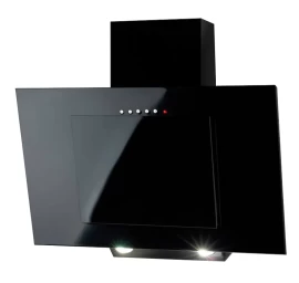 Cooker hood chimney AKPO WK-4 NERO 90 CZARNY (486 m3/h; 900mm; black color)