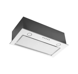 Cooker hood Ciarko SL-BOX Glass 350 m3/h Built-in White