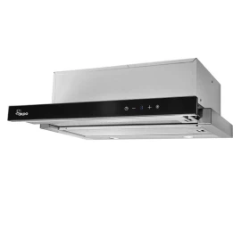 Cooker hood under-cabinet AKPO WK-7 LIGHT GLASS TOUCH 60 INOX CZARNY (294 m3/h; 600mm; inox color)