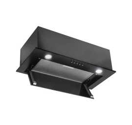 Cooker hood under-cabinet CIARKO SL-BOX Glass 60 Czarny (350 m3/h; 600mm; black color)