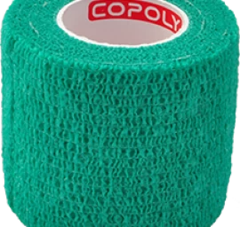 COPOLY tvarstis gyvūnų žaizdoms žalias 5x450cm 12vnt