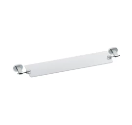CR 500.00 Stiklinė lentynėlė (matinis stiklas) , 64 cm, chromas
