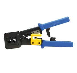 Crimping tool for RJ11/1 2/45/EZ with cutter