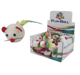 CROCI CAT TOY žaislas katėms 4.5cm pelės 2vnt, C6098628