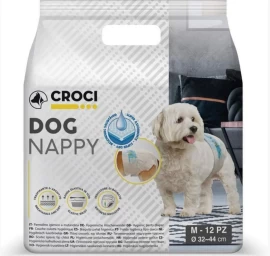 CROCI Dog Nappy sauskelnės šunim M 32-44cm, C6020381