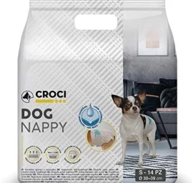CROCI Dog Nappy sauskelnės šunim S 30-39cm, C6020380