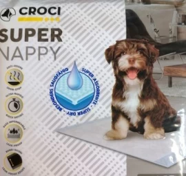 CROCI SUPER NAPPY Higieniniai paklotai 60x40cm (12), C6028477