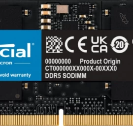 Crucial Atmintis (sodimm/ddr5/24 Gb/5600mhz/46cl/single)