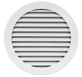 d125mm VENTILIACINĖS GROTELĖS PLASTIKINĖS