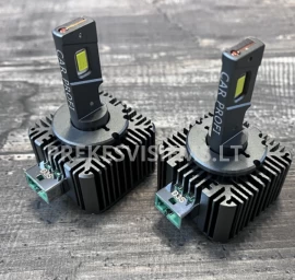 D3S LED žibintų lemputės 16000Lm CANBUS