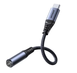 Dac Adapteris Iš Usb-c į 3,5 Mm Mini Lizdą, Juodas