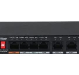 Dahua Pfs3006-4et-60-v2 Komutatorius (6x 10/100 )