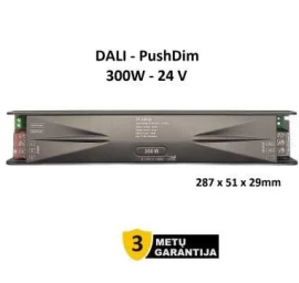 DALI-PushDim LED maitinimo šaltinis 300W -24V