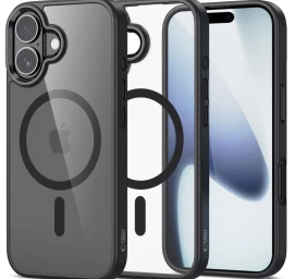Dangtelis iphone 17 Magsafe Magmat - Skaidrus-juodas