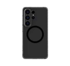 Dangtelis samsung S26 Ultra Titan Pro Drop Proof Case - Skaidrus, Juodas