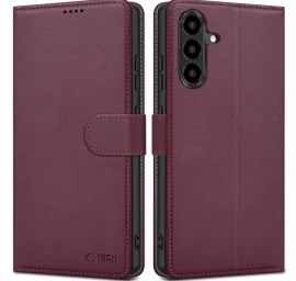 Dangtelis Su Atvartu „samsung Galaxy A36 / A56 / A37 5g Wallet“ – Bordo Spalvos