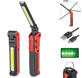 Darbo lempa akumuliatorinė | 3W LED | 150LM + 5W COB LED | 360LM (CWL5B)